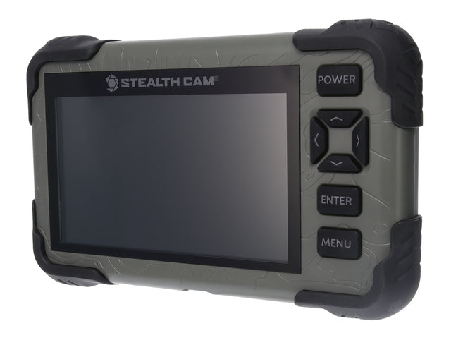 Stealth Cam STCCRV43XHD SD Card Viewer 4.30" Color LCD Touch Screen SD Card Slot/Up to 32GB Black/Green