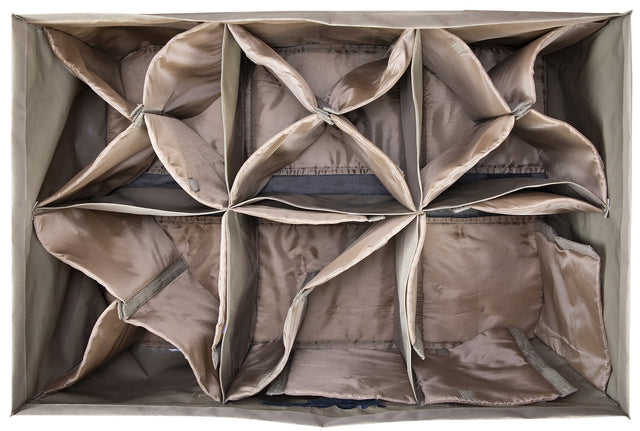 Higdon Outdoors 37124 X-Slot Decoy Bag Universal Tan 600D Polyester 36"L x 24"W x 16"H Holds up to 24 Decoys