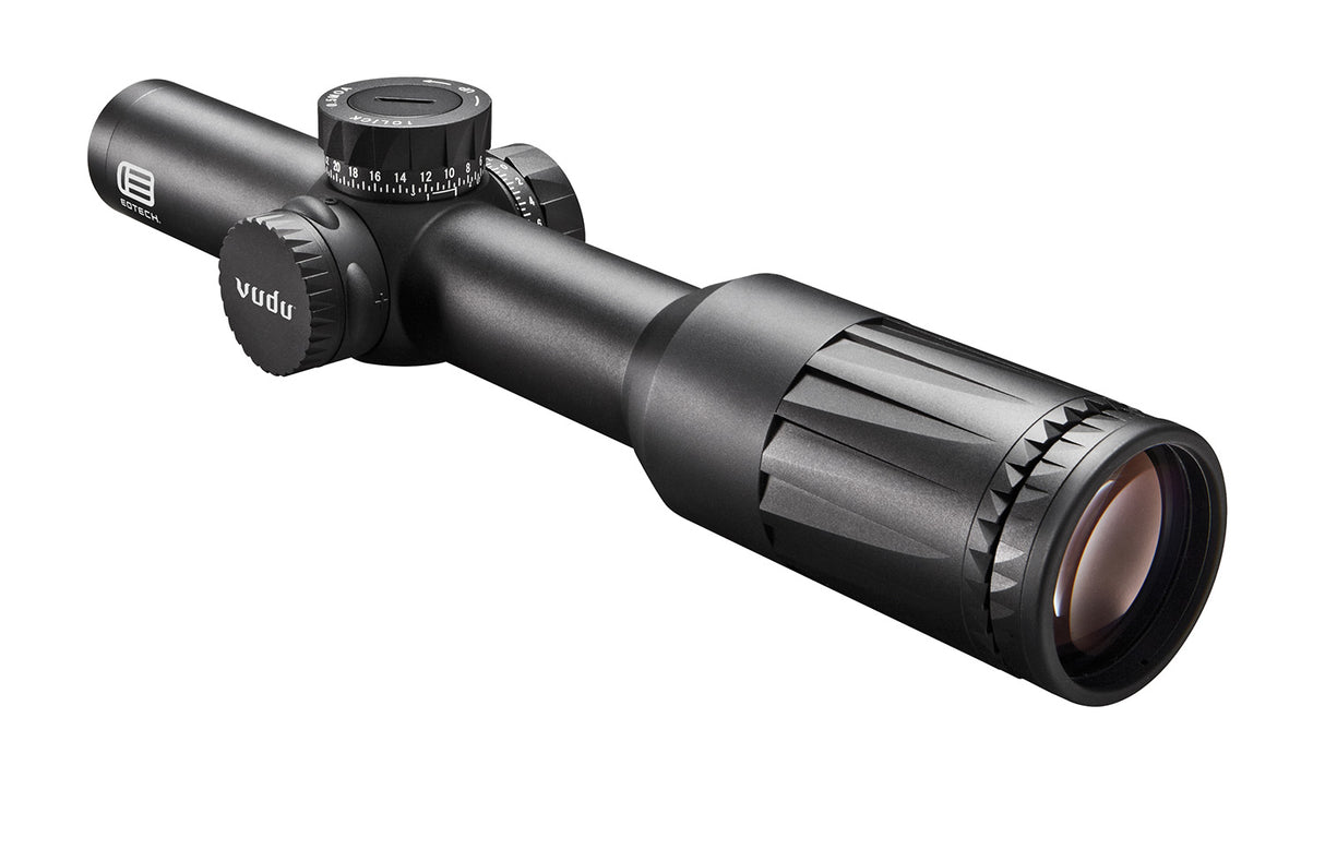 Eotech VDU16FFSR2 Vudu FFP Black Anodized 1-6x24mm 30mm Tube Illuminated SR2 MOA Reticle Features Throw Lever | EOTECH