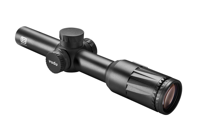 Eotech VDU18SFHC3 Vudu SFP Black Anodized 1-8x 24mm 30mm Tube 24mm Tube Illuminated HC3 MOA Reticle Features Throw Lever | EOTECH