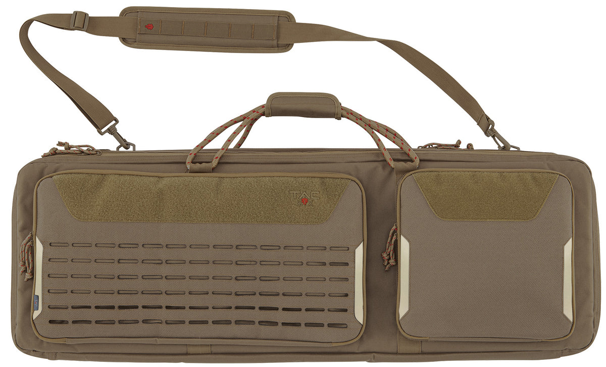 Tac Six 10839 Unit Tactical Case Coyote Polyester 2 Rifles