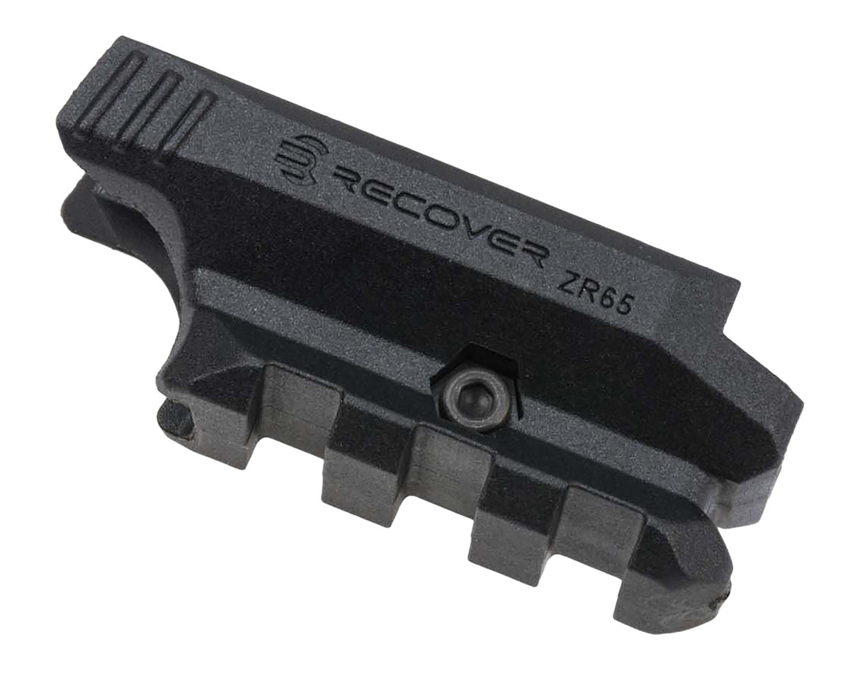 Recover Tactical ZR6501 Picatinny Over Rail Adapter Black