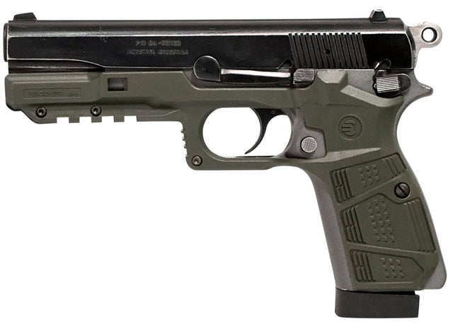 Recover Tactical HPC03 Grip & Rail System OD Green Polymer Picatinny for Browning Hi-Power