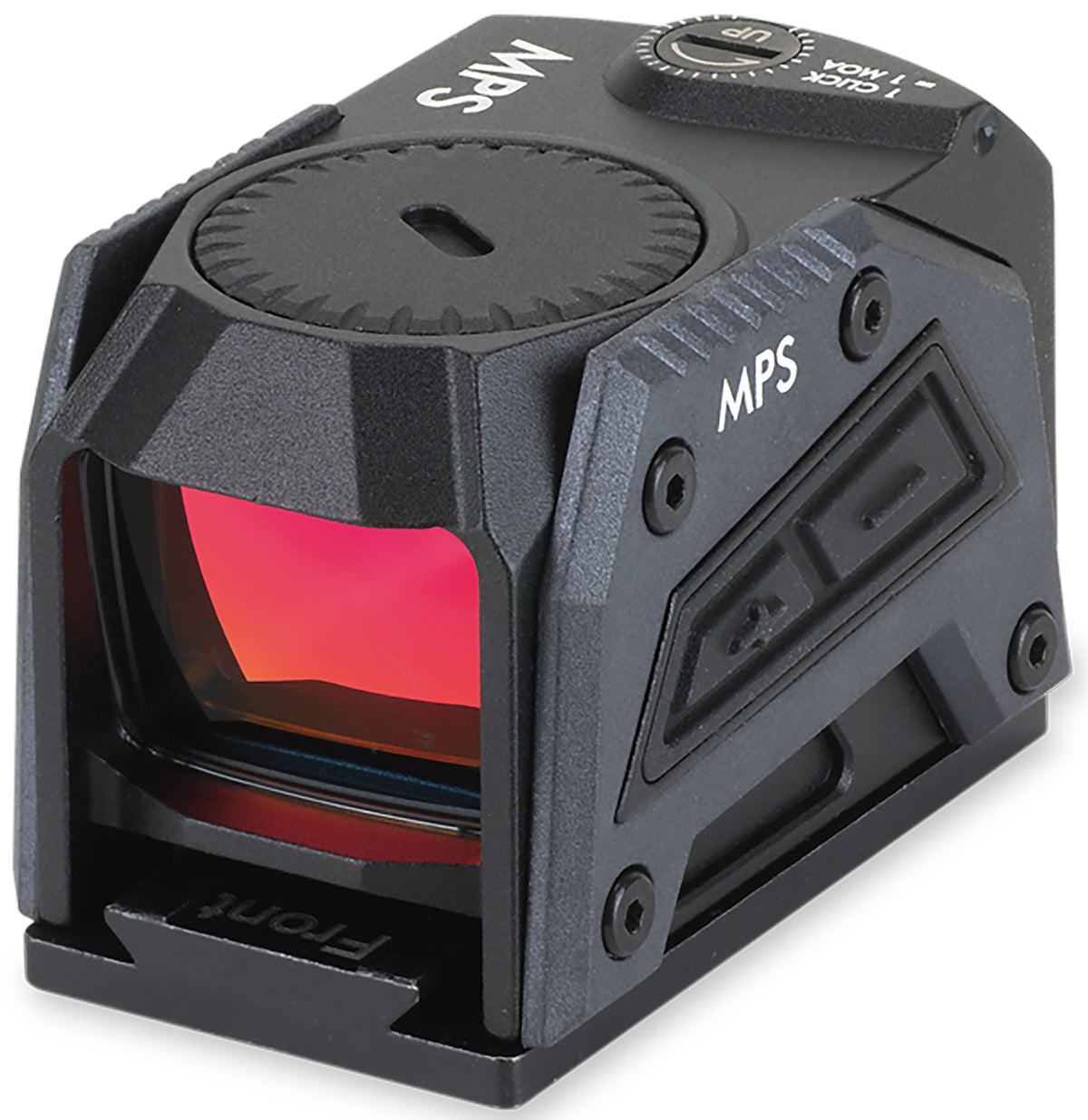 Steiner 8700-MPS Micro Pistol Sight Matte Black 1x20mmx16mm. 3.3 MOA Red Dot Reticle. ACRO Footprint