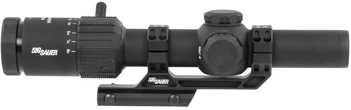 Sig Sauer Electro-Optics SOTM81000 Tango-MSR LPVO 1-8x24mm 30mm Tube Illuminated Red MSR BDC8 Reticle Features Throw Lever & ALPHA-MSR Mount | SIG SAUER ELECTRO-OPTICS