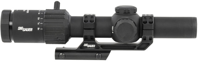 Sig Sauer Electro-Optics SOTM81000 Tango-MSR LPVO 1-8x24mm 30mm Tube Illuminated Red MSR BDC8 Reticle Features Throw Lever & ALPHA-MSR Mount | SIG SAUER ELECTRO-OPTICS