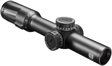 Eotech VDU16FFSR2G Vudu FFP Black Hardcoat Anodized 1-6x 24mm 30mm Tube Illuminated Green SR2-MOA Reticle Features Throw Lever | EOTECH