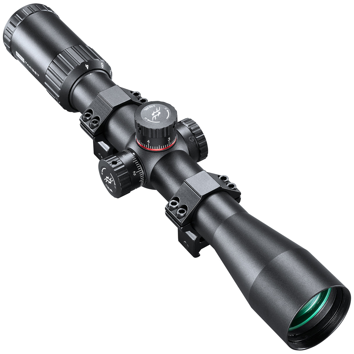 Simmons SIM41640 ProTarget Matte Black 4-16x40mm 30mm Tube Mil-Dot Reticle | SIMMONS