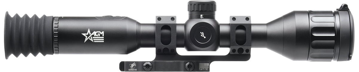 AGM Global Vision 3142455006DTL1 Adder TS50-384 Thermal Rifle Scope Black 4-32x50mm Multi Reticle, Digital 1x/2x/4x/8x Zoom 384x288, 50Hz Resolution | AGM GLOBAL VISION