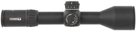 Steiner 5119 T6Xi Black 3-18x56mm 34mm Tube Illuminated SCR2 MIL Reticle First Focal Plane Features Throw Lever | STEINER