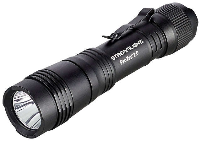 Streamlight 89000 ProTac 2.0 Flashlight Black Anodized 100/570/2000 Lumens White LED