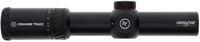 Crimson Trace 013002401 Hardline Black Anodized 1-6x24mm 34mm Tube Illuminated CT TR1-MOA Reticle | CRIMSON TRACE