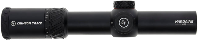 Crimson Trace 013002403 Hardline Black Anodized 1-10x 28mm 34mm Tube Illuminated CT TR1-MOA Reticle | CRIMSON TRACE