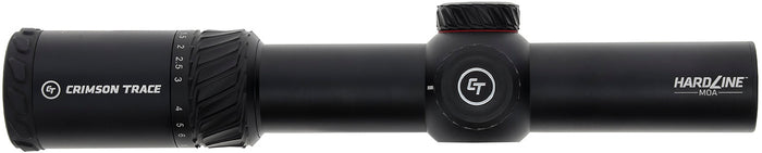Crimson Trace 013002403 Hardline Black Anodized 1-10x 28mm 34mm Tube Illuminated CT TR1-MOA Reticle | CRIMSON TRACE