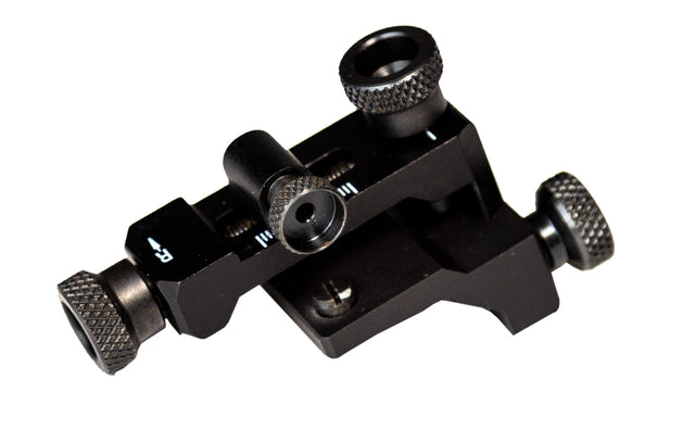 CVA AC1750 Micro-Adjust Williams Western Long Range Rear Peep & Front Globe Sight Reticle Kit Black
