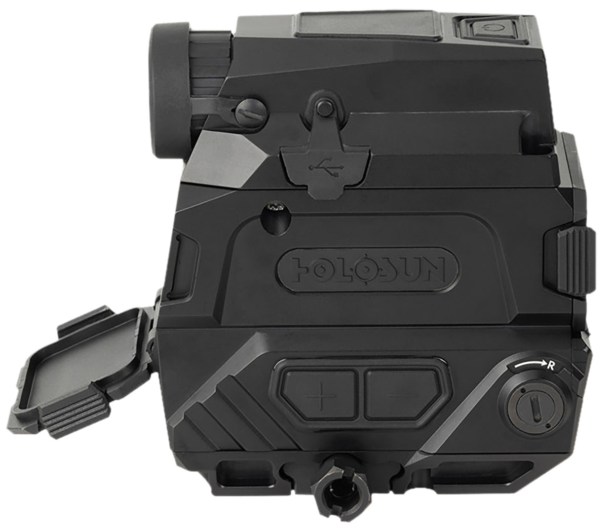 Holosun DRSNV DRS-NV Black Anodized 1x/8x 1.25" x 0.98" 2 MOA Red Dot/65 MOA Circle Multi Reticle Fusion Night Vision Overlay
