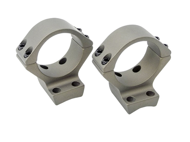 Talley SB730735 Scope Mount/Ring Combo Smoked Bronze Cerakote 30mm Tube Fits X-Bolt Low Rings