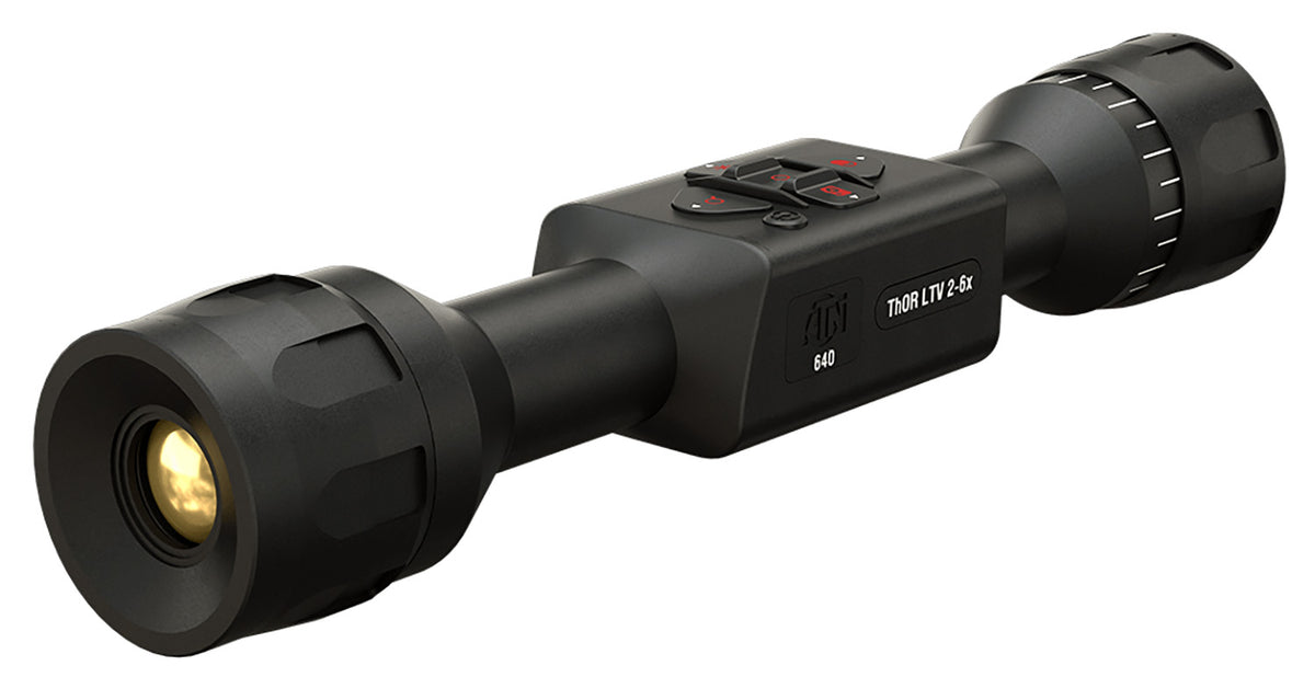 ATN TIWSTLTV625X Thor LTV Thermal Rifle Scope Black 2-6x25mm Illuminated Multi Reticle 640x480 Resolution | ATN