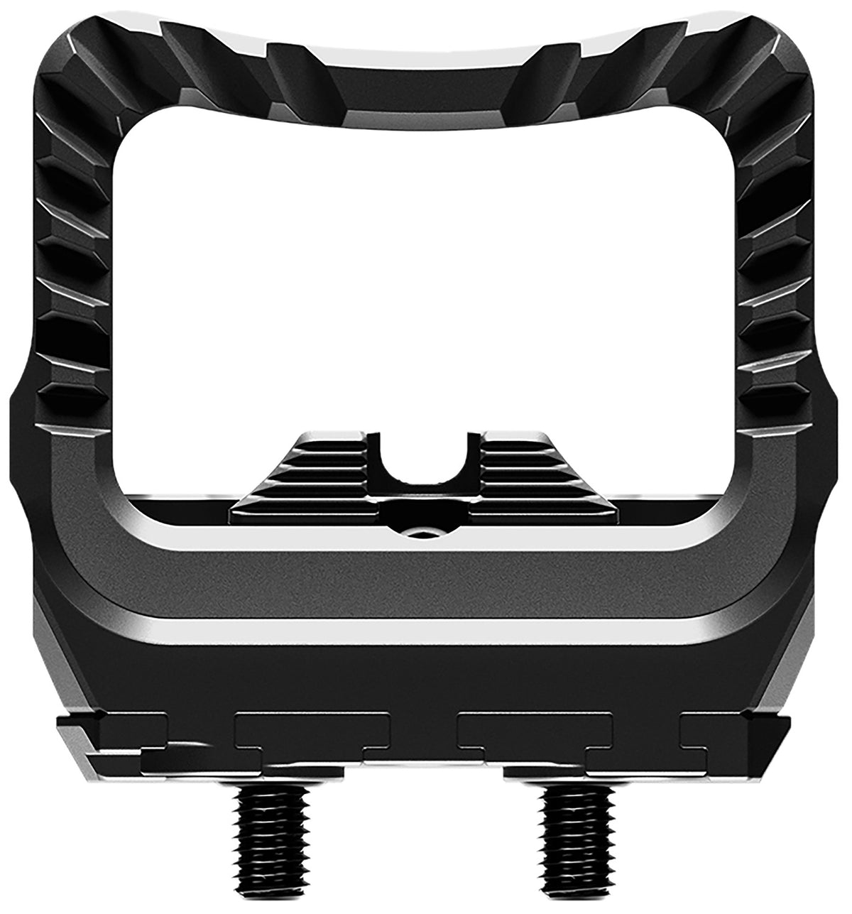 Radian Weapons G1501 Guardian+Six Optic Guard w/Stealth Sights Black Anodized Hardcoat Aluminum RMR Mount Compatible w/Glock MOS Handgun