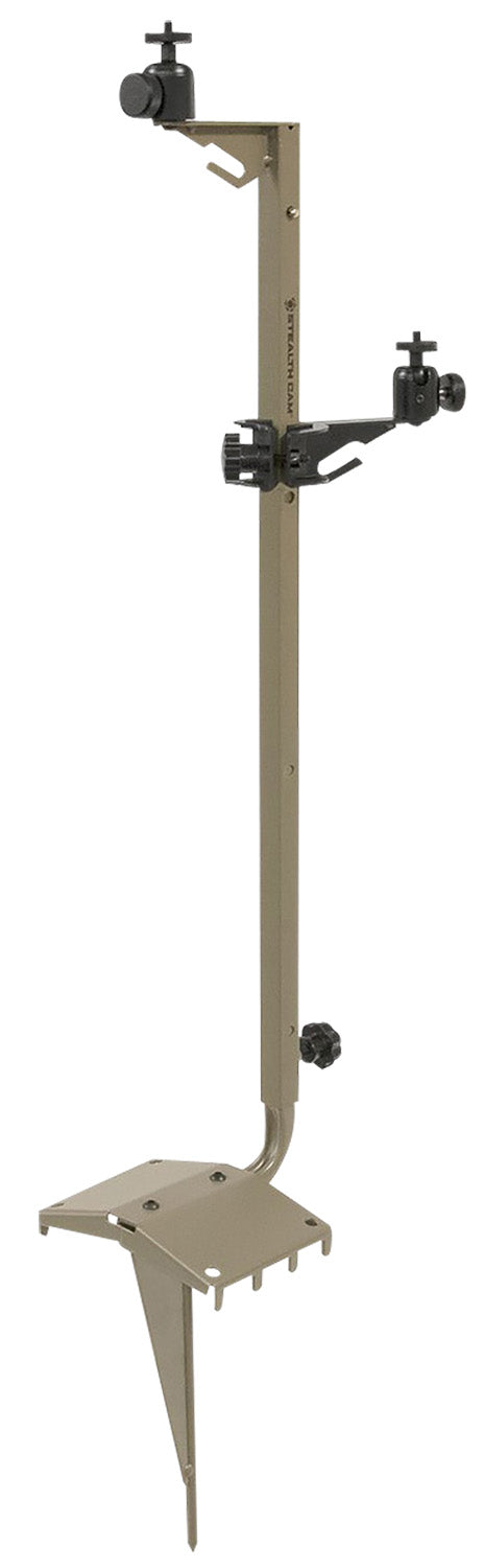 Stealth Cam STCCSMP Mounting Post Tan Steel 29-49" High