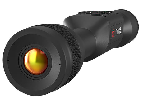 ATN TIWST5325A Thor 5 320 Thermal Rifle Scope, Black Anodized 4-16x Smart Mil Dot Reticle w/Zoom 320x240, 12 Microns 60 fps Resolution | ATN