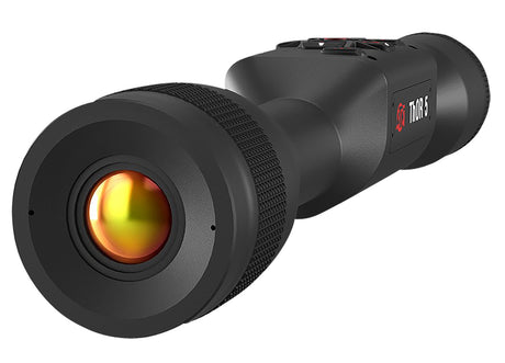 ATN TIWST5625A Thor 5 640 Thermal Rifle Scope, Black Anodized 2-16x Smart Mil Dot Reticle w/Zoom 640x480 12 Micron, 60 fps Resolution | ATN