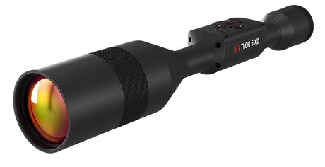 ATN TIWST51210A Thor 5 XD Thermal Rifle Scope, Black Anodized 4-40x Smart Mil Dot Reticle w/Zoom, 1280x1024 60 fps Resolution | ATN
