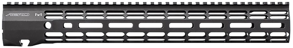 Aero Precision APRA538705A Atlas R-One Handguard 15" M-LOK, Black Anodized Aluminum, Full Length Picatinny Top, QD Sling Mounts, Mounting Hardware Included for M5/AR-10