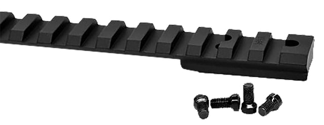 Warne V48915MOA Vapor Picatinny Rail Black Anodized Aluminum Ruger American Rimfire, 15 MOA