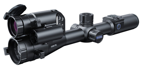PARD TD3270/850/L/F TD32 Multispectral Thermal Night Vision Rifle Scope Black 3-6.5x 70mm, 35 mm Multi Reticle Features Laser Rangefinder | OPTIMAX TECHNOLOGY LLC