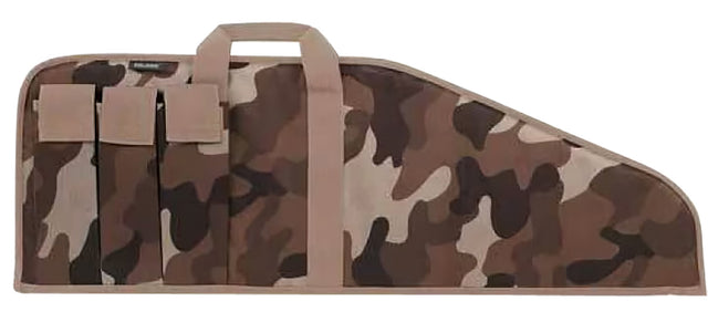Bulldog BD49938TBC Pit Bull 38" Throwback Camo Floatable Water Resistant Nylon, Tricot Lining, 3 Velcro Exterior Magazine Pouches, Soft Padding