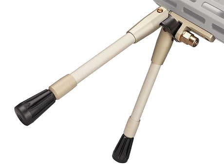 Q LLC Kickstand Bipod, 7.06"- 9.50" Vertical Adj. Stainless Steel, 15 Degree Tilt, Fits M-LOK Mount | Q LLC