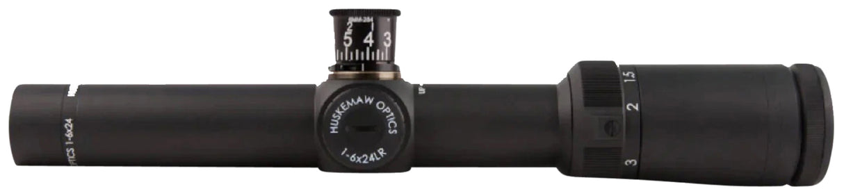 Huskemaw Optics 1016HO Tactical Hunter Black 1-6x24mm 30mm Tube, Illuminated HuntSmart Reticle | HUSKEMAW OPTICS