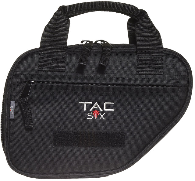 Tac Six 10940 Battalion Handgun Case 10" Long Black Neoprene Holds 1