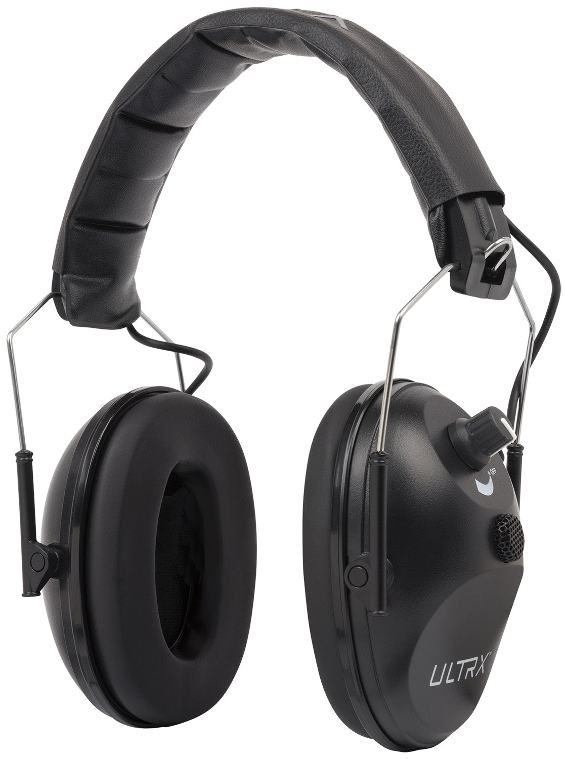 Allen 4114 Ultrax Electronic Earmuff 23 dB Black