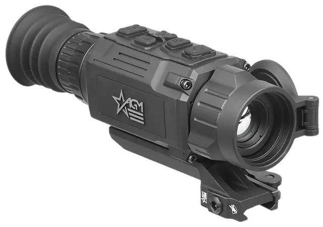 AGM Global Vision 314218550204R221 Rattler V2 25-256 Thermal Black 3.5-28x 25mm Multi Reticle, Digital 1x/2x/4x/8x Zoom 256x192, 50 Hz Resolution | AGM GLOBAL VISION