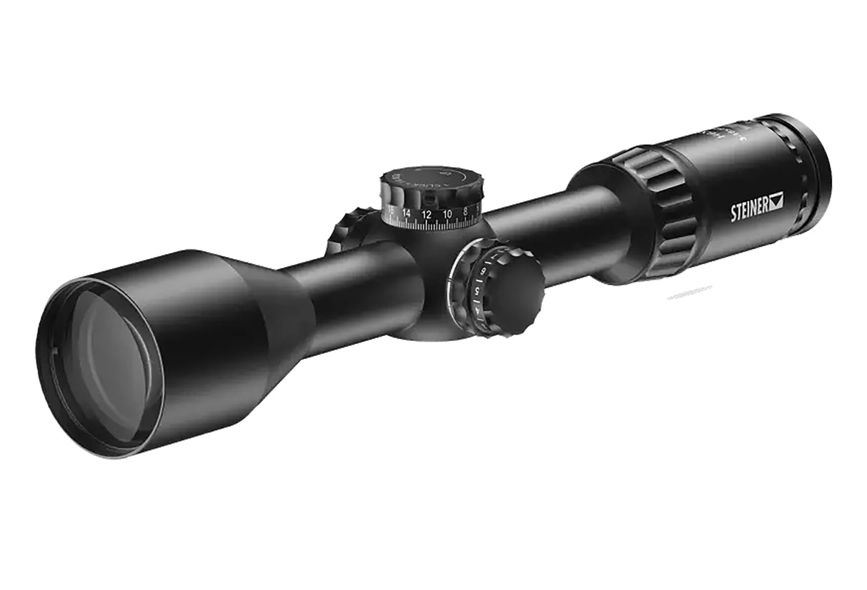 Steiner 8783 H6Xi Black 3-18x50mm, 30mm Tube, Illuminated STR-MIL Reticle | STEINER