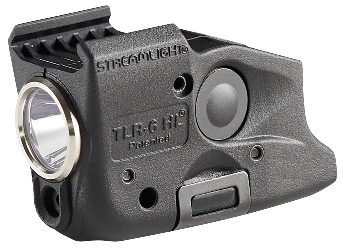 Streamlight 69343 TLR-6 HL Gun Light Black 300 Lumens White LED/Red Laser Glock Gen 3/4/5