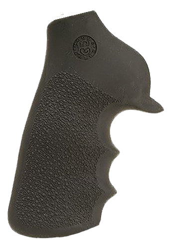 Hogue 80020 Tamer Grip Black Rubber with Finger Grooves for Ruger GP100, Super Redhawk | HOGUE