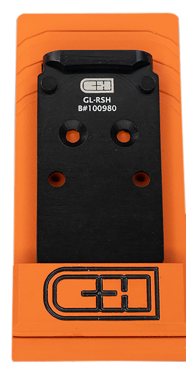 C&h Precision GLRSH V4 MIL/LEO Adapter Black Anodized Trijicon/Holosun Pattern Footprint