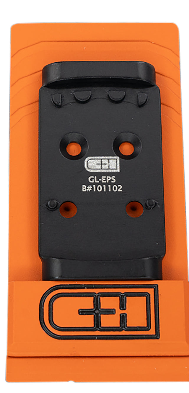 C&h Precision GLEPS V4 MIL/LEO Adapter Black Anodized Holosun EPS Pattern Footprint