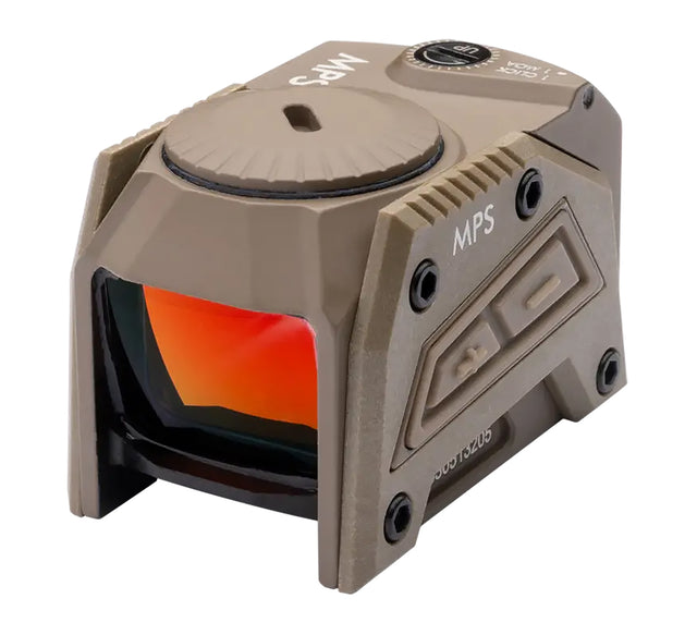 Steiner 8700-MPSFDE Micro Pistol Sight Flat Dark Earth 1x20mmx16mm, 3.3 MOA Red Dot Reticle, ACRO Footprint