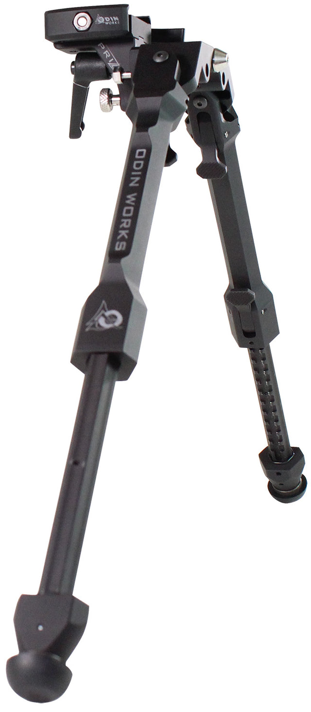 Odin Works BPPRIZMARCABLK Precision Bipod Arca Black 4.0"-14.50" 6061 Aluminum/303 Stainless Steel | ODIN WORKS