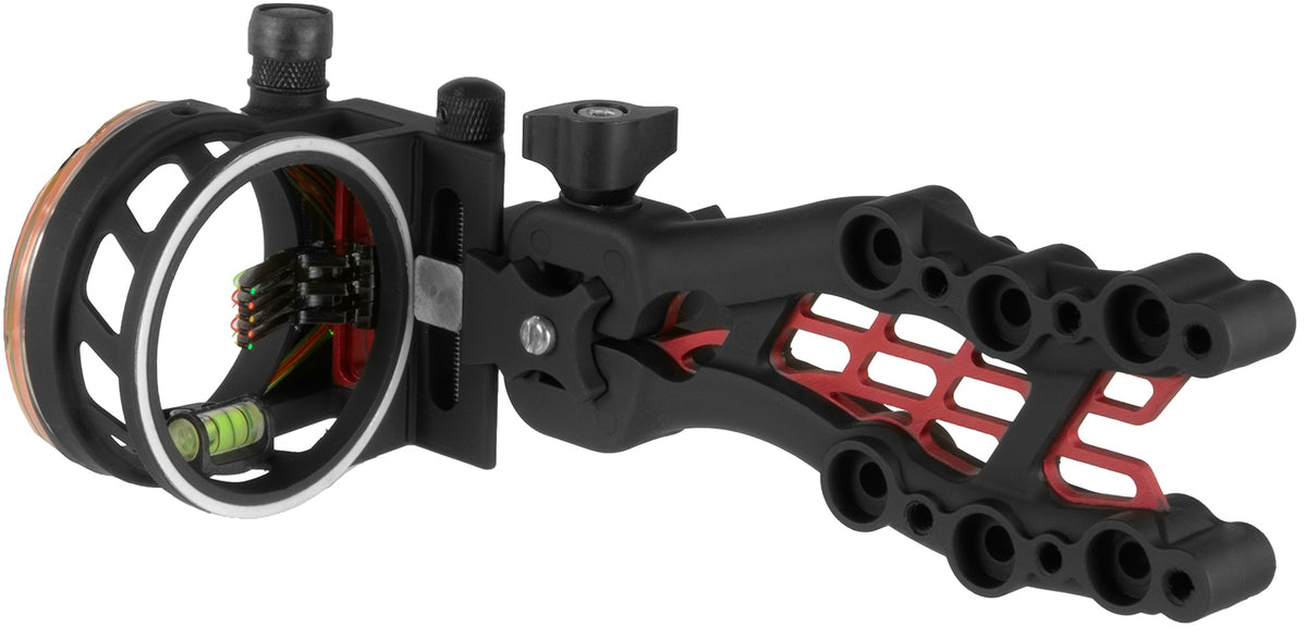 TruGlo Carbon Hybrid Micro Sight Black 5 Pin .019 RH/LH