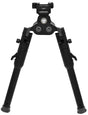Warne 7921M Skyline Pro Bipod Black Anodized QD Picatinny Head with Lite Legs | WARNE