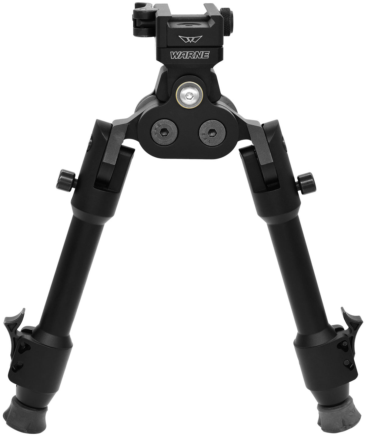 Warne 7923M Skyline Pro Bipod Black Anodized QD Picatinny Head with Precision Legs | WARNE