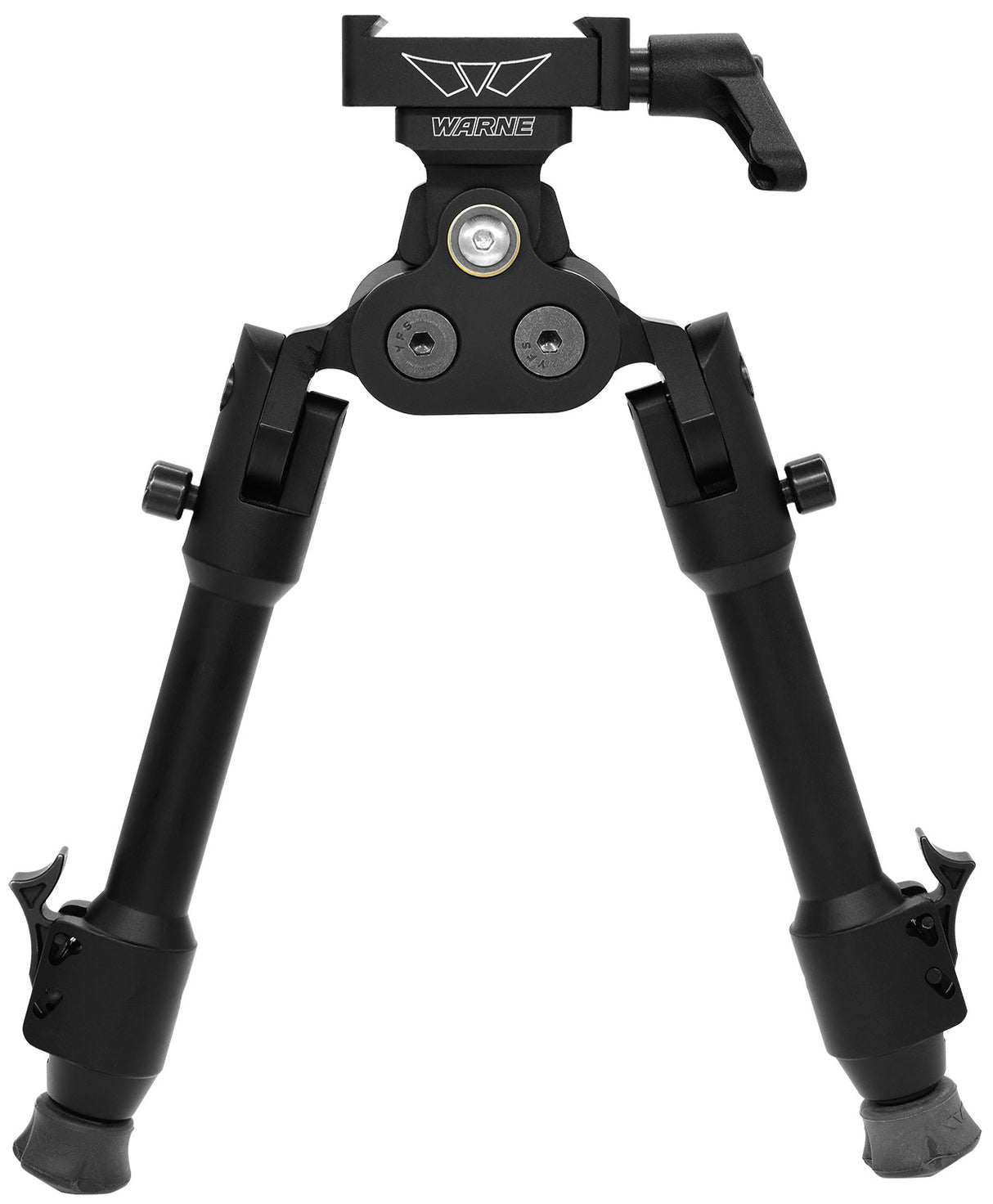 Warne 7924M Skyline Pro Bipod Black Anodized ARCA Interface Head with Precision Legs | WARNE
