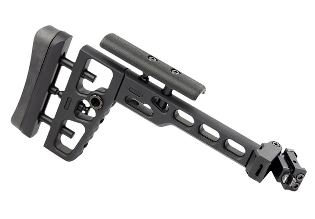 Samson 040614101 S.A.S Black Anodized Folding Picatinny Adapter