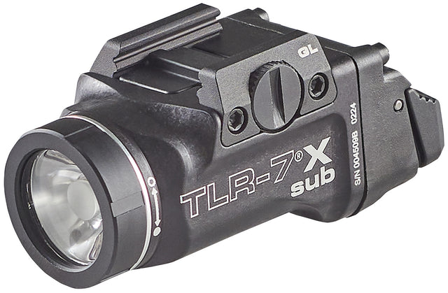 Streamlight 69405 TLR-7 X Sub USB Black Anodized 500 Lumens White LED Glock 43X MOS/48 MOS/43X/48