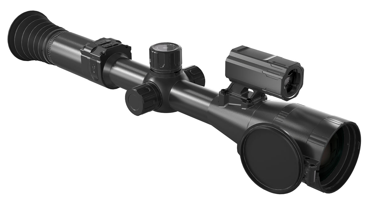 PARD PA435/LRF Pantera 480 LRF Thermal Black 2.3x35mm Multiple Reticle, Digital 2x/4x/6x/8x Zoom, 480x360 Resolution | OPTIMAX TECHNOLOGY LLC